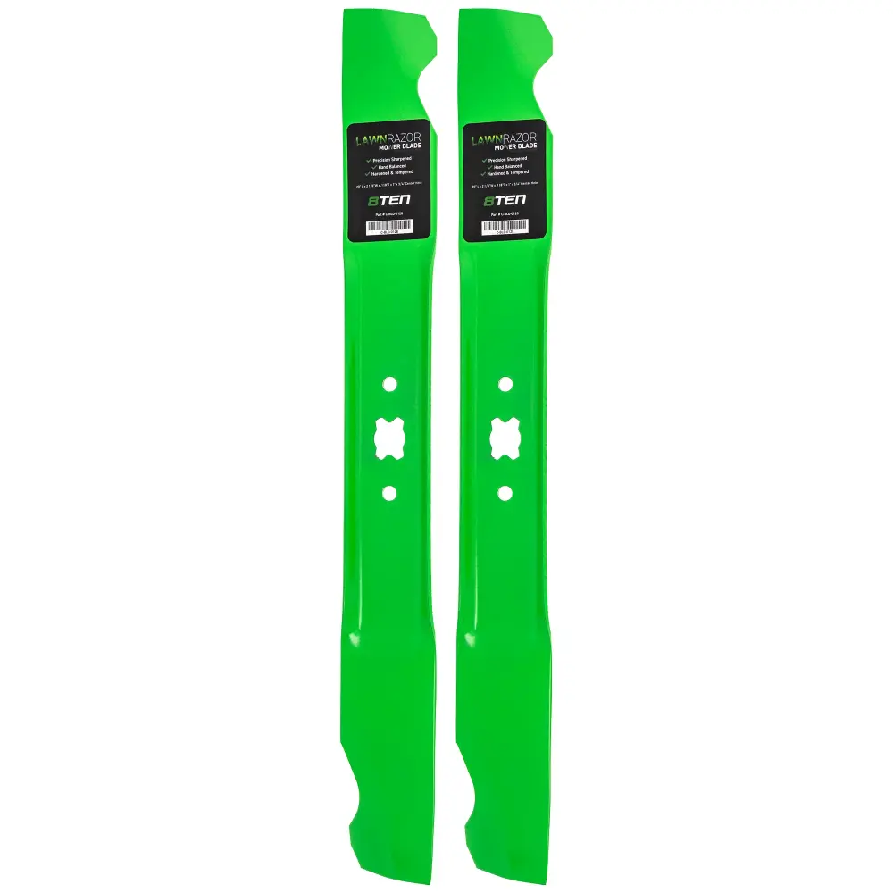 LawnRAZOR High Lift Blade ACE MTD Mastercraft 942-0640 742-0640 OEM-742-0640 490-100-M115 | TWIN-PACK
