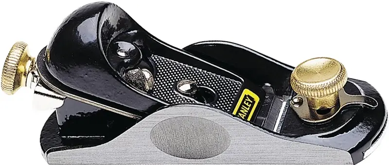STANLEY Surform Series 12-920 Block Plane, 1-5/8 W Blade, Iron Body, Charcoal