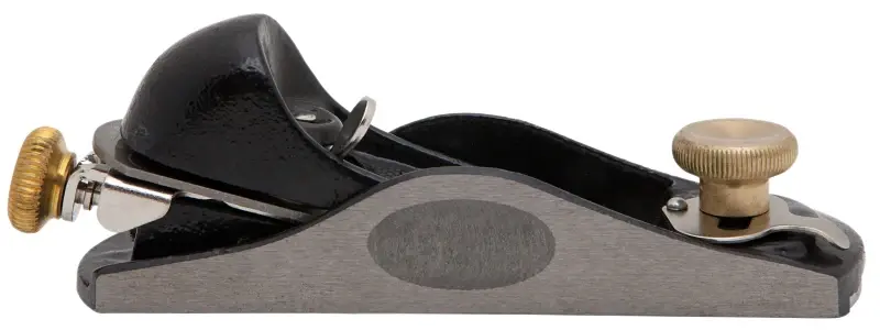 STANLEY Surform Series 12-960 Low Angle Block Plane, 1-3/8 W Blade, Iron Body, Charcoal