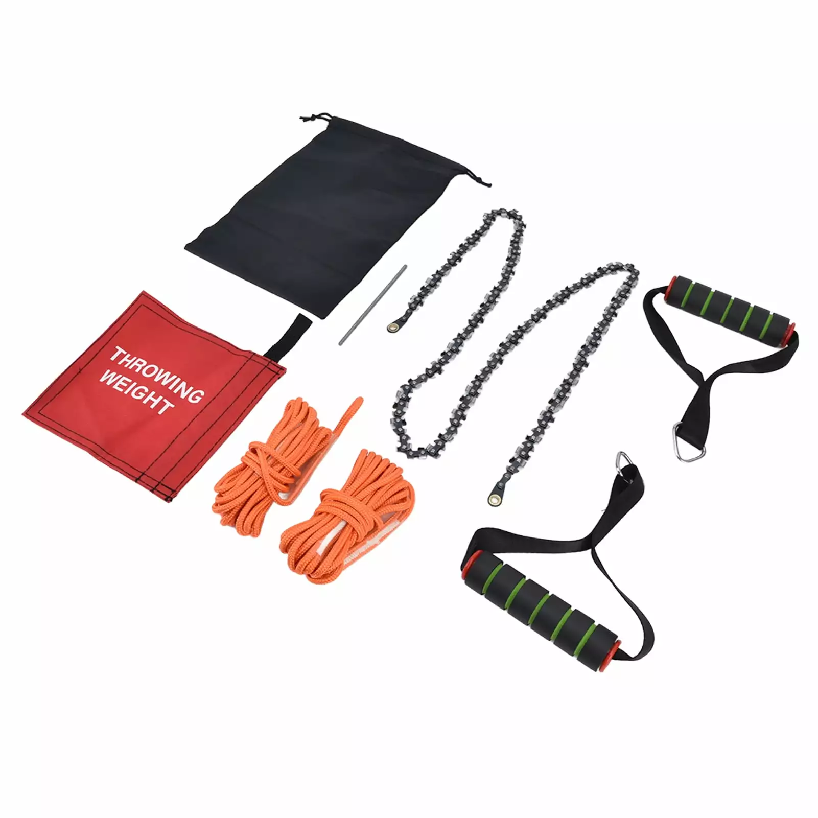 2024 High Reach Hand Chain Saw 48inch Space-saving Travel-friendly Rope Saw Outdoor Camping Hunting Backpacking LeDongst