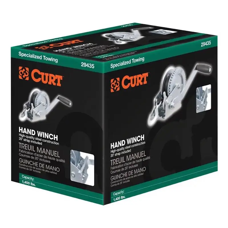 Curt Hand Winch Heavy Duty Pulling and Lifting