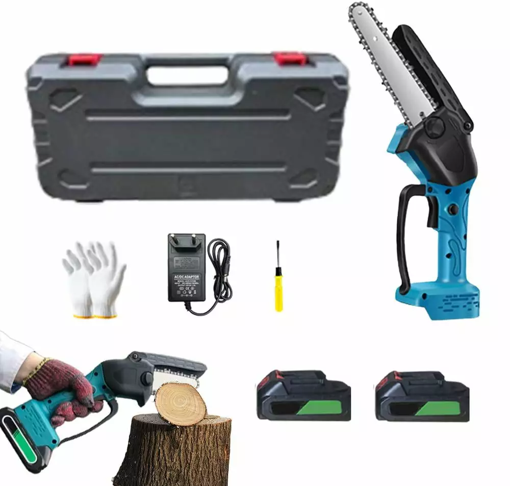 VAHIGCY Handheld Chain Saw | High Efficiency Hand Chain Saw Small Hand Saws | Electric Handheld Chainsaw Electric Tree Saw...