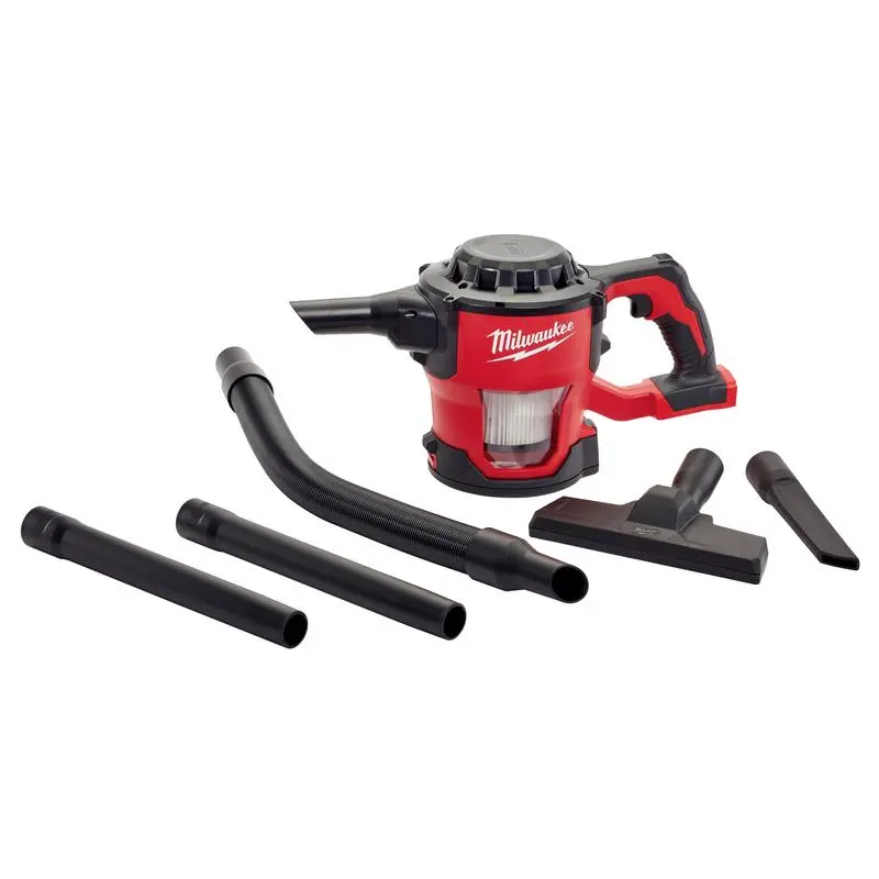 Milwaukee M18 Bagless Cordless Compact Vacuum 18 Volt HEPA Red