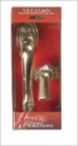 Wright VIL333PB Villa Pull Handle Brass - Elegant Door Hardware