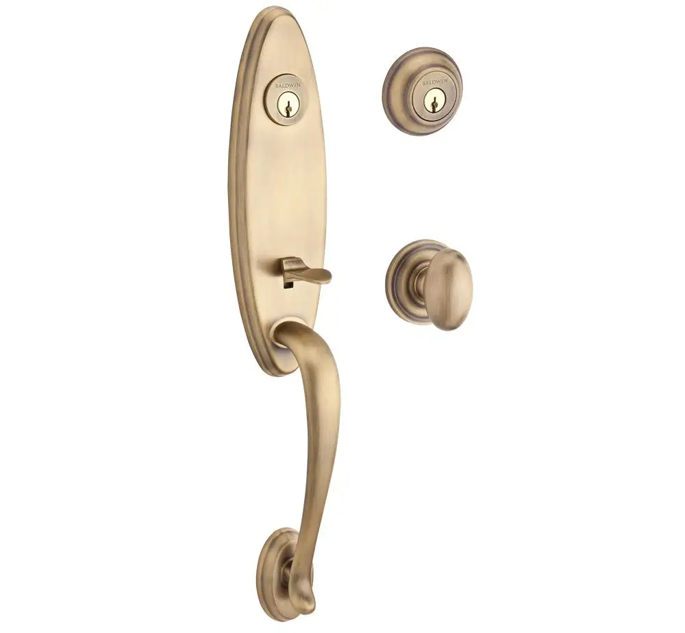 Chesapeake Double Cylinder Handleset - Best Builders Hardware Items Store BALDWIN