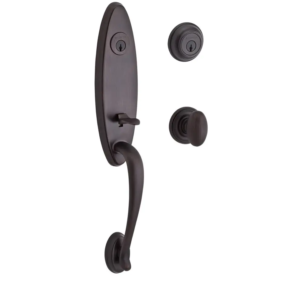 Chesapeake Double Cylinder Handleset - Hardware Repair Tools BALDWIN