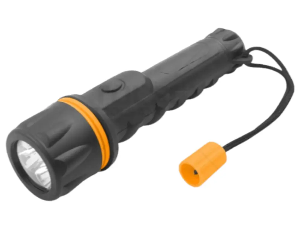 Tolsen 12 Lumens LED Flashlight 60020 | Long-Range Beam