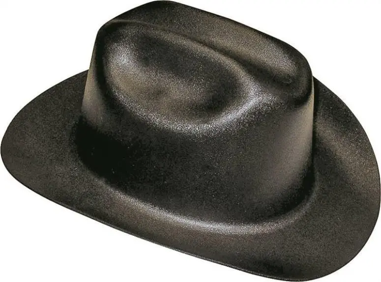 Jackson Safety 3007313 Western Outlaw Hard Hat Black Construction