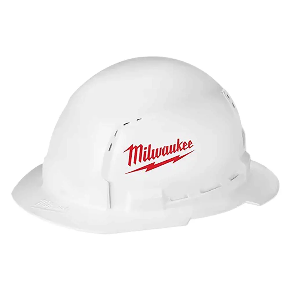 Bolt Type 1 Class C Full Brim Ventilated Safety Helmet Accessories, Ivory