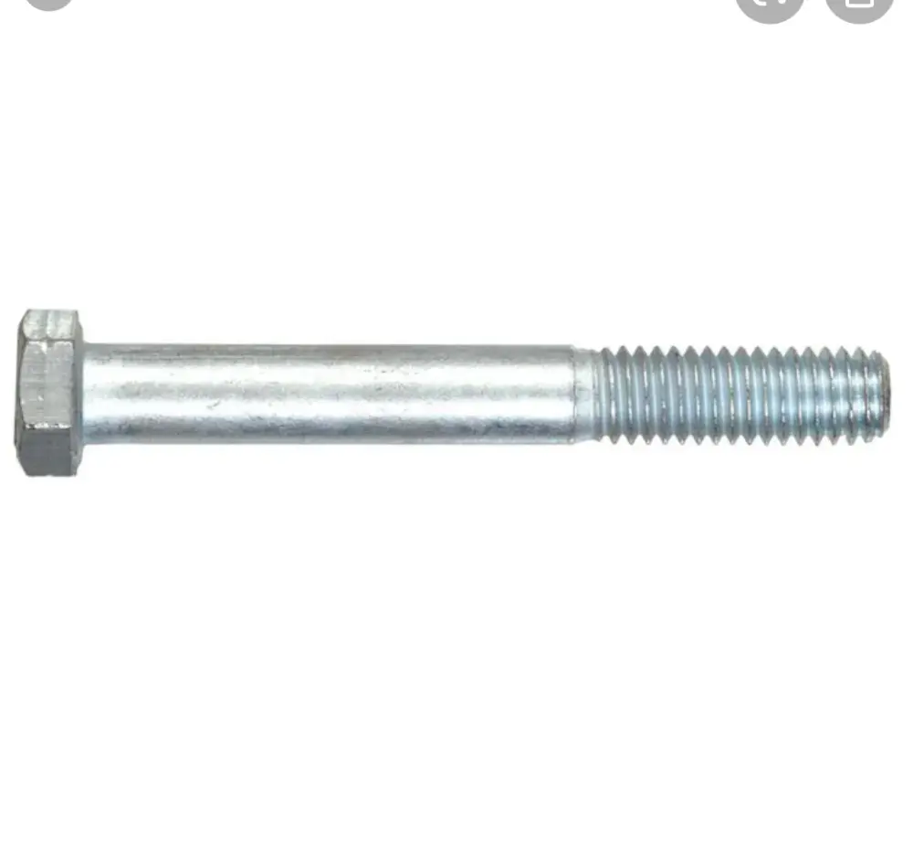 Hillman 3/8 x 3 Spelter Plated Fine Thread Hex Bolt