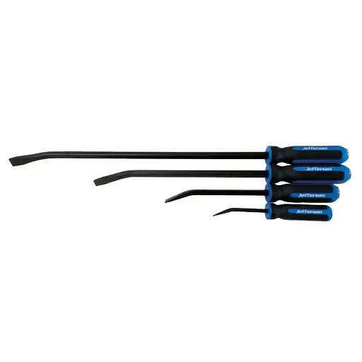 Jefferson Dense Duty 4 Piece Hammer Cap Pry Bar Set