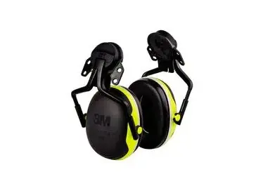 3M Peltor X Series 4 Electrically Insulated Durable Hat Attached Headset Qty: 10/EA