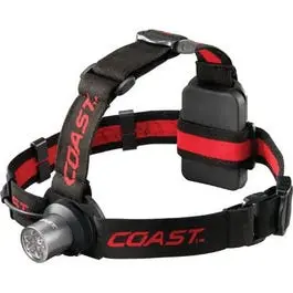 6-Chip LED Headlamp Hands-Free Lighting Outdoor Activities Coast