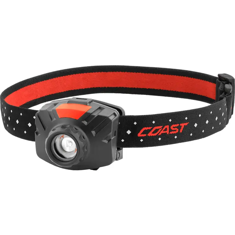 Coast FL60 415 Lumen Black LED Headlamp AAA Batteries