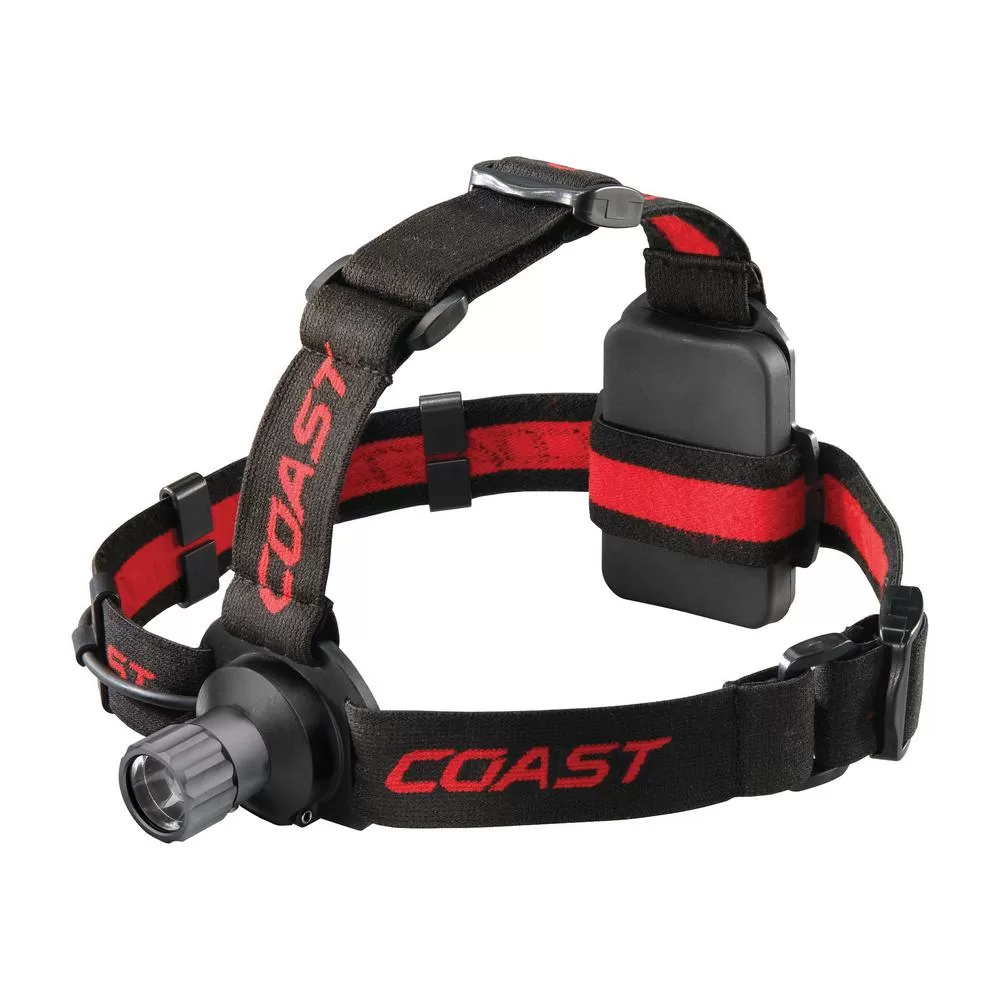 Coast HL40 300 Lumen LED Headlamp Hardhat Compatibility