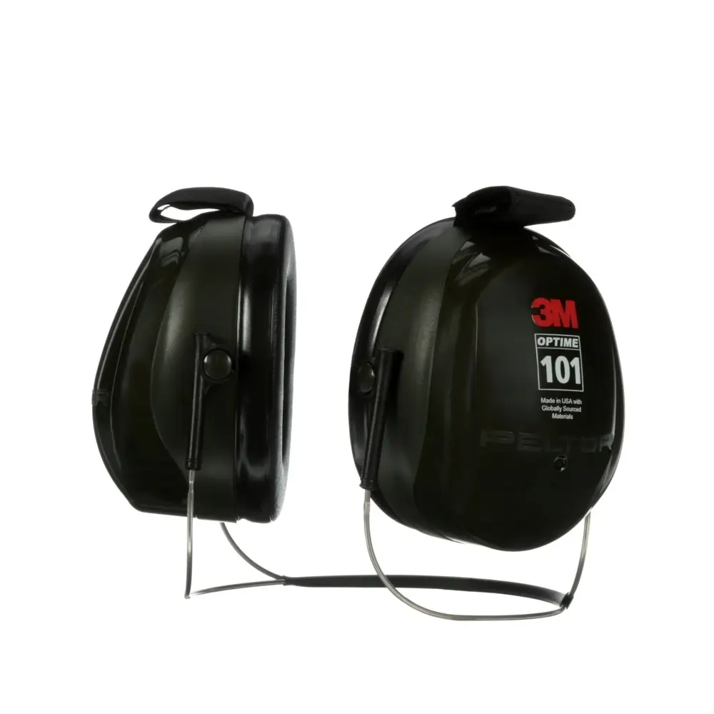 3M™ PELTOR™ Optime™ 101 Earmuffs H7B, Behind--Head