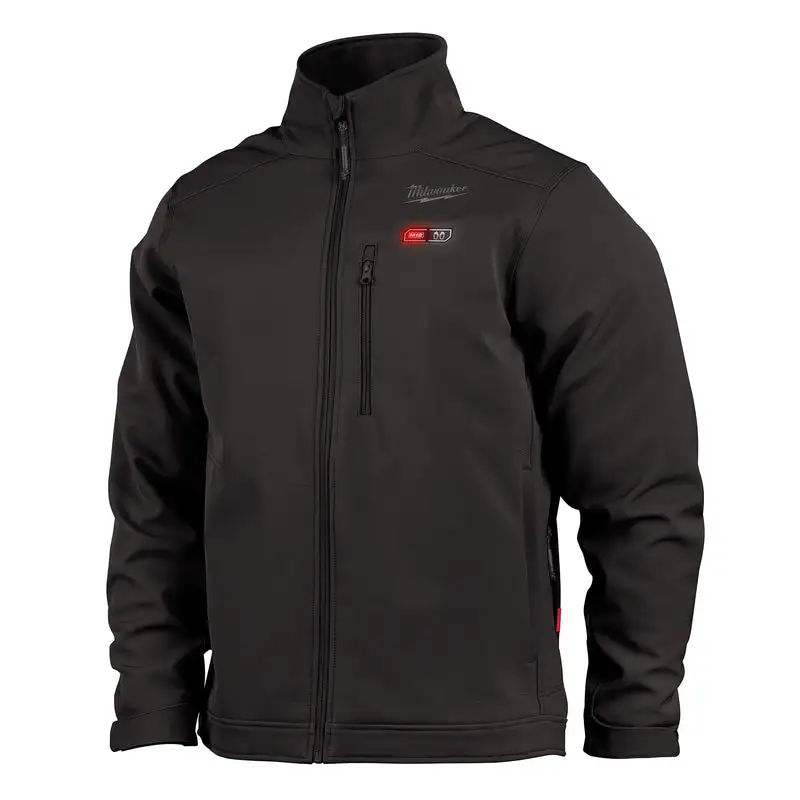 Milwaukee M12 Toughshell M Black Long Sleeve Unisex Full Zip Heated Jacket Kit Outdoor Work