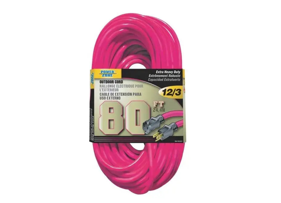 Pro Sjtow Extension Cord Yellow - High Visibility Electrical Material Professionals Power Zone