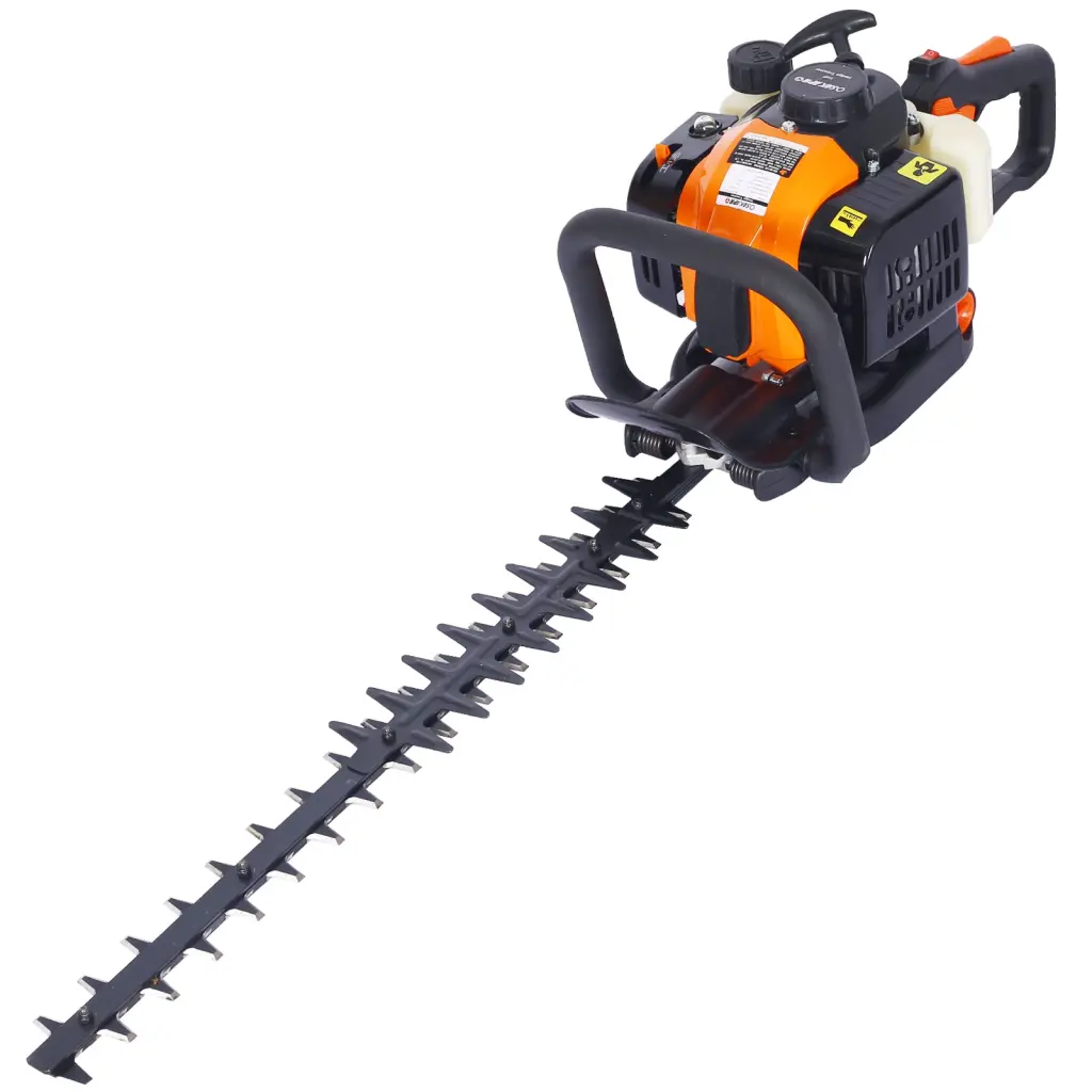 26Cc 2 Cycle Gas Powered Hedge Trimmer Double Sided Blade 24 Inch Recoil Start g-h