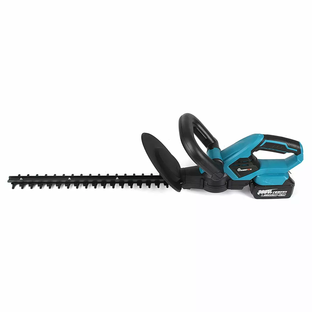 MUSTOOL 1400W 388VF Cordless Electric Hedge Trimmer Pruning Saw Grass Trimmer Garden Tools Blade Makita 18V Battery
