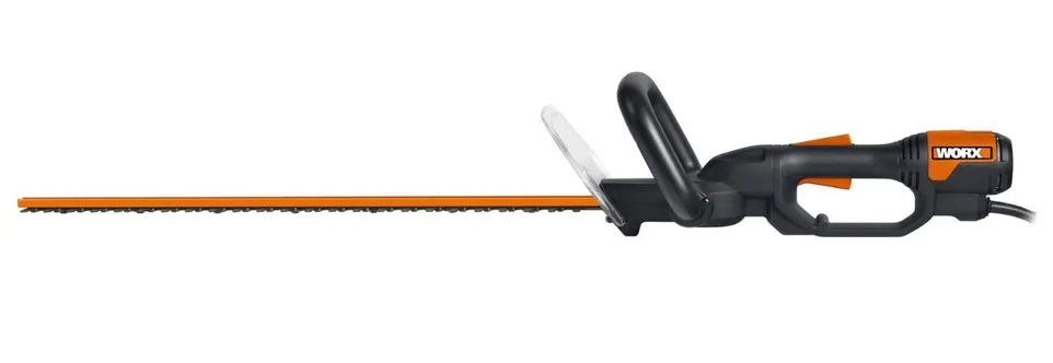 Worx WG209 Hedge Trimmer and Pruner Slim Body Design 4.0 Amp 24 Inch
