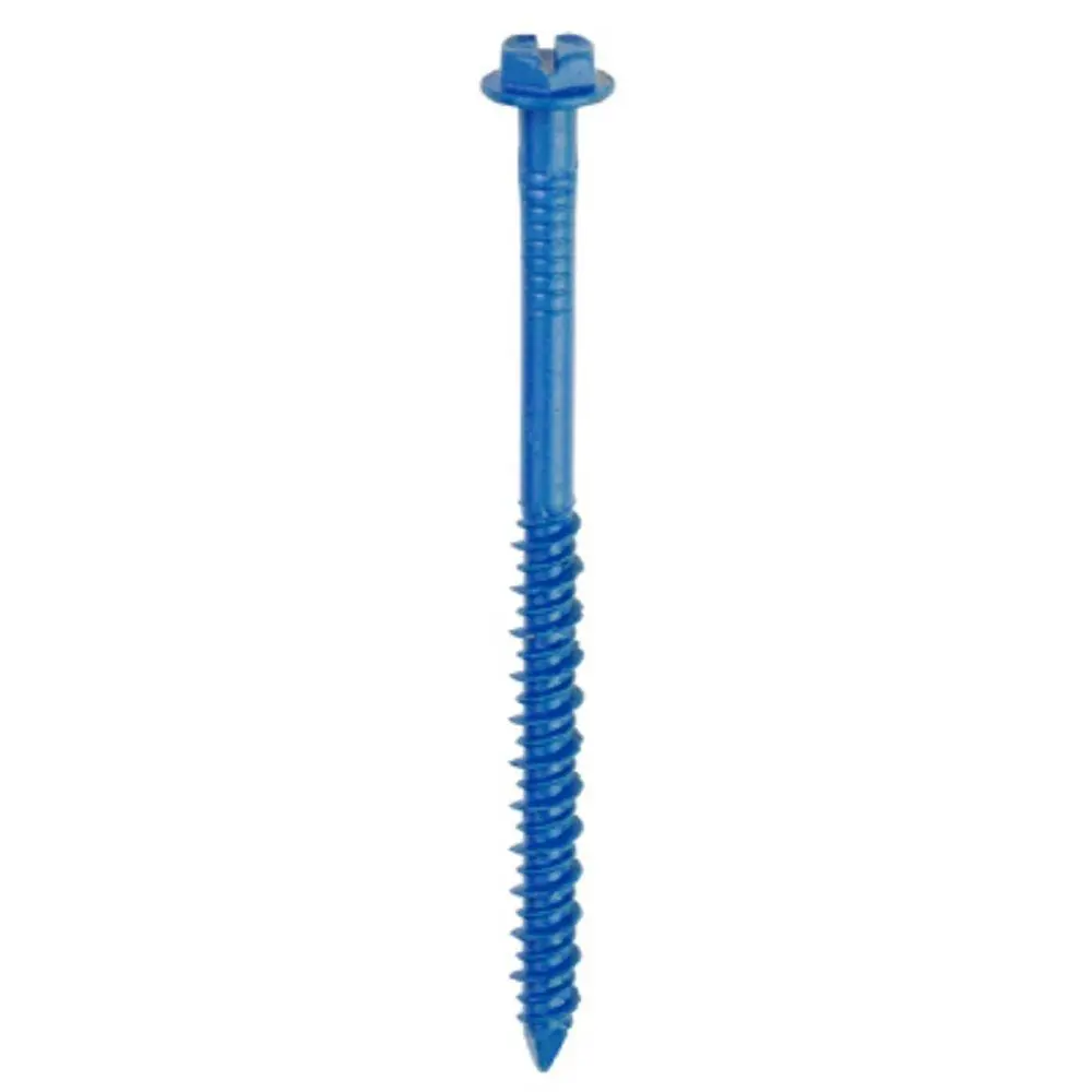Tapcon 24330 Hex-Washer-Head Concrete Anchors 1/4 x 2-3/4 Inch 75-Count Masonry and Concrete