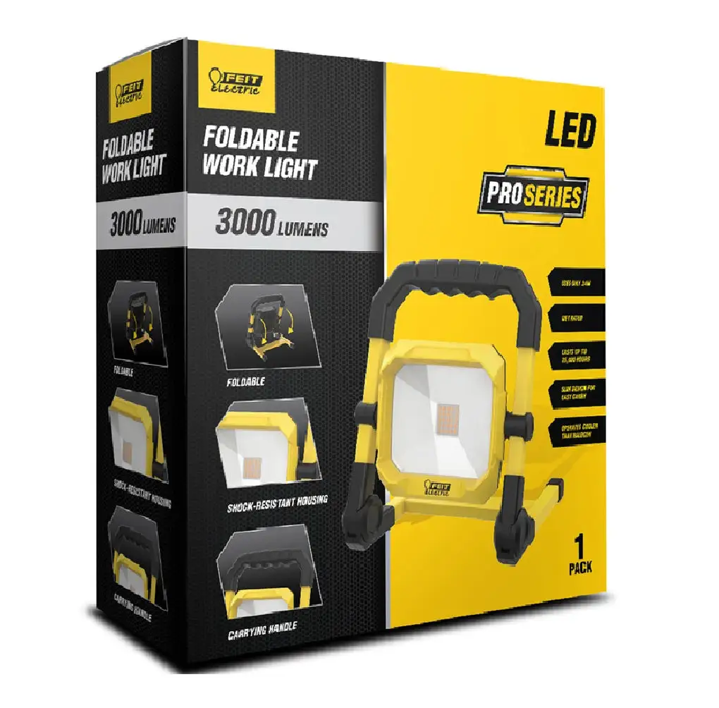 Feit Electric WORK2000XLPLUGF Pro Series Work Light High Lumen