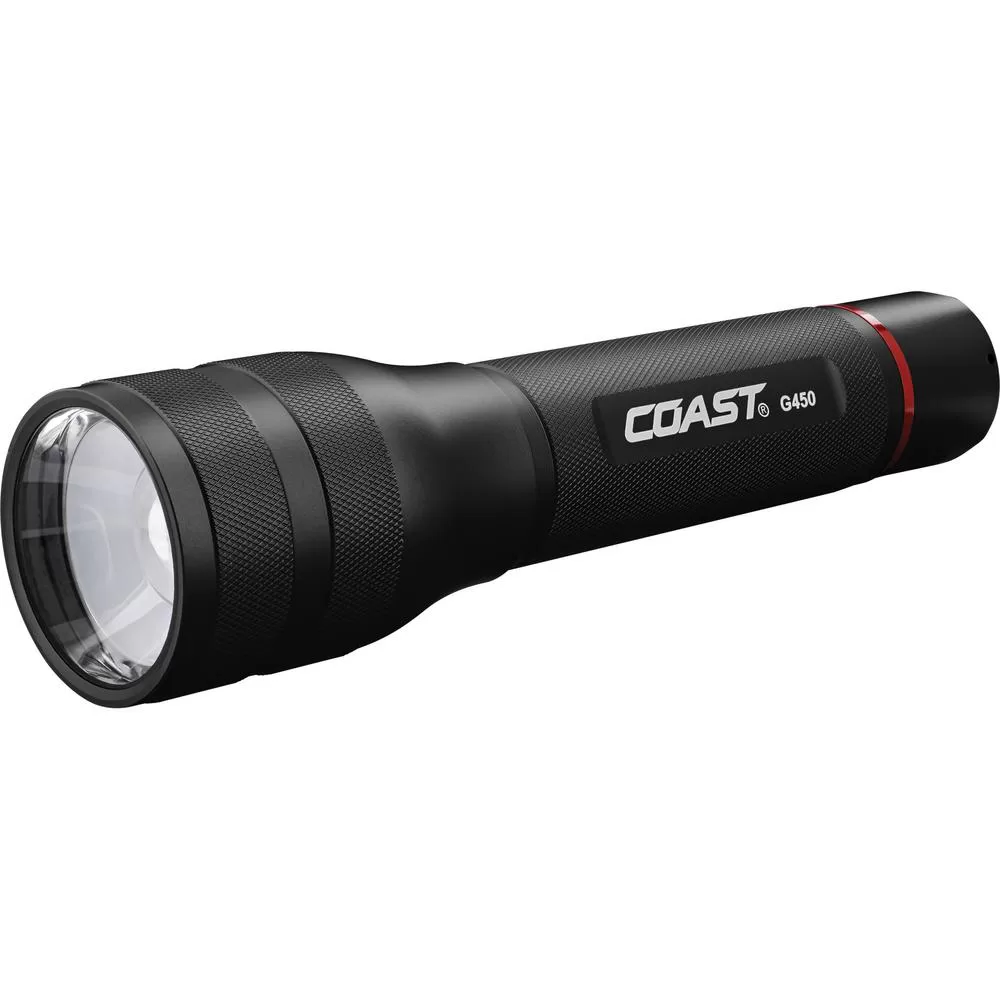 Coast G450 1400 Lumen LED Flashlight Twist Focus