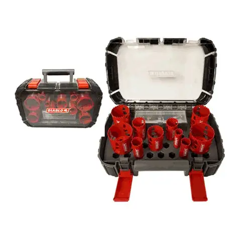 Diablo DHS14SGP 14 Piece Hole Saw Set Professional Contractors