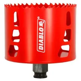 3-1/2-Inch Hole Saw 2-3/8-Inch Cutting Depth Professional Use Diablo