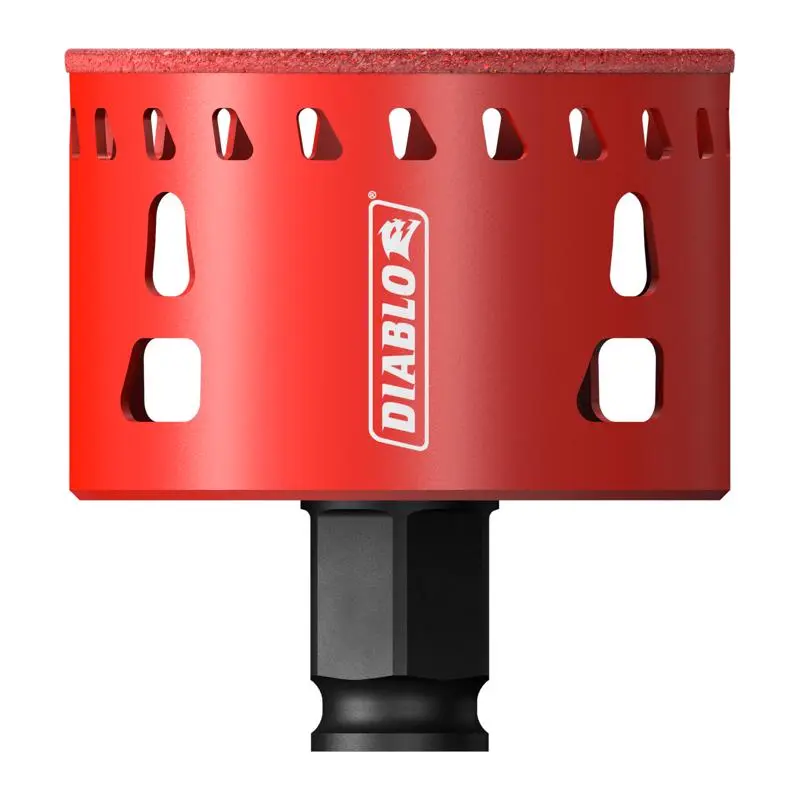 Diablo 2-1/2 Diamond Grit Hole Saw 1 pk High Performance Cutting Tool