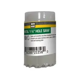 1-3/8-Inch Bi-Metal Hole Saw Metal and Wood Cutting Master Mechanic
