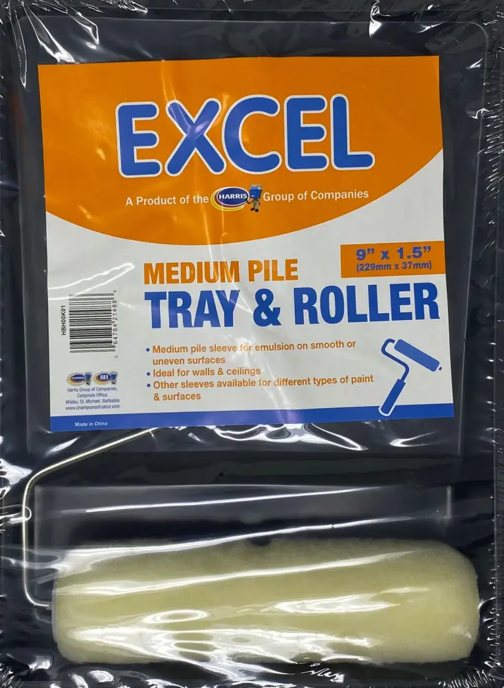 BH Excel 9" 3pc Roller Place