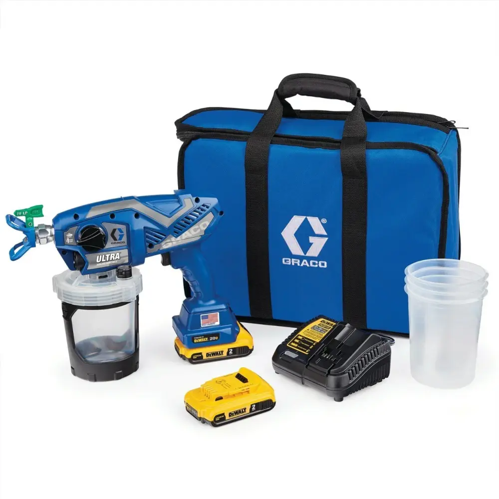 Graco 17M363 Ultra Airless Rechargeable Handheld Paint Sprayer