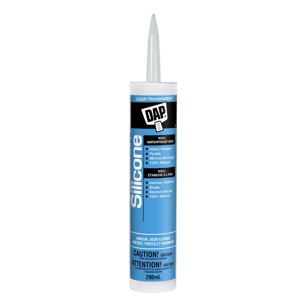 100 % Clear Sealed Silicone Window, Door and Siding, 290 ml