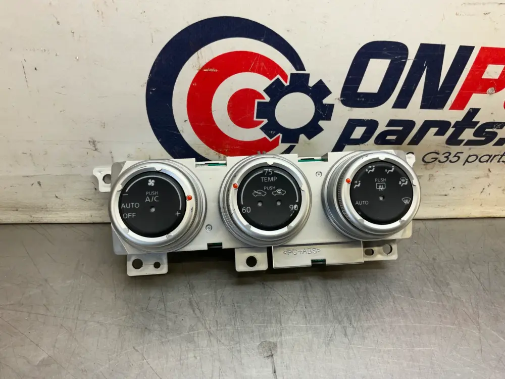 2014 Nissan 370Z Center Dash AC Climate Controls OEM 23BDSDC
