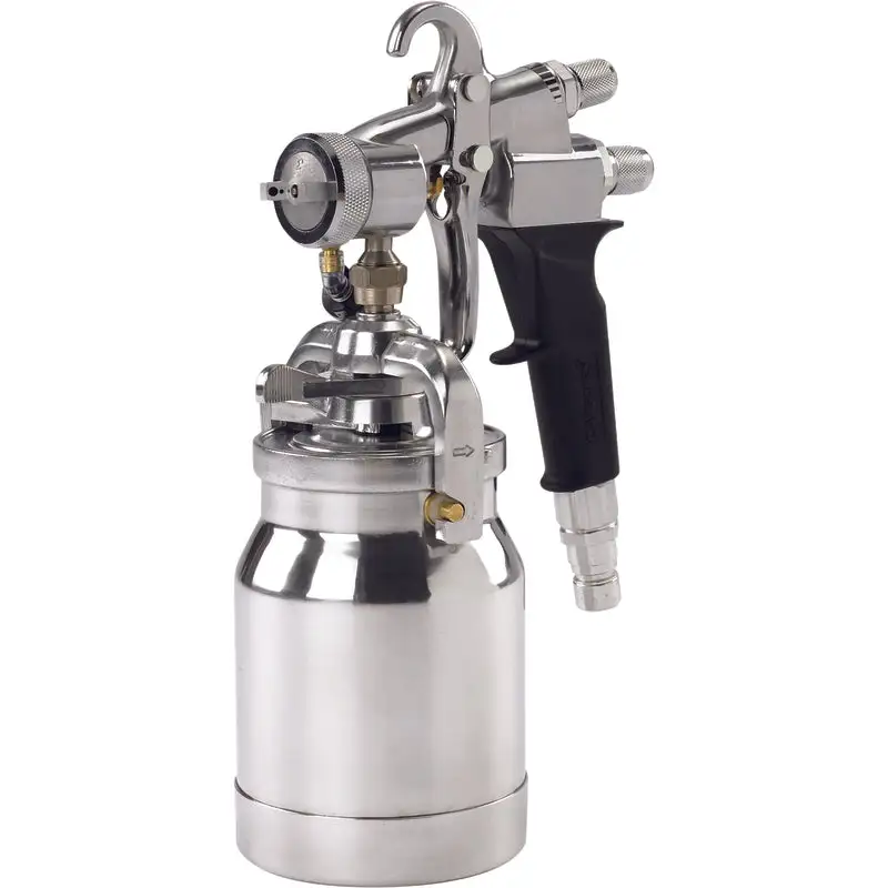 Titan Maxim II 11 psi Stainless Steel HVLP Spray Gun Paint and Finish