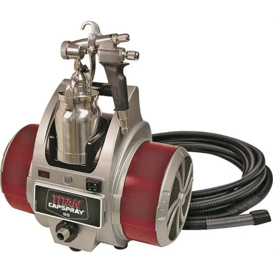 Titan 0524032 Capspray Corded HVLP Paint Sprayer 90 CFM 9.5 PSI