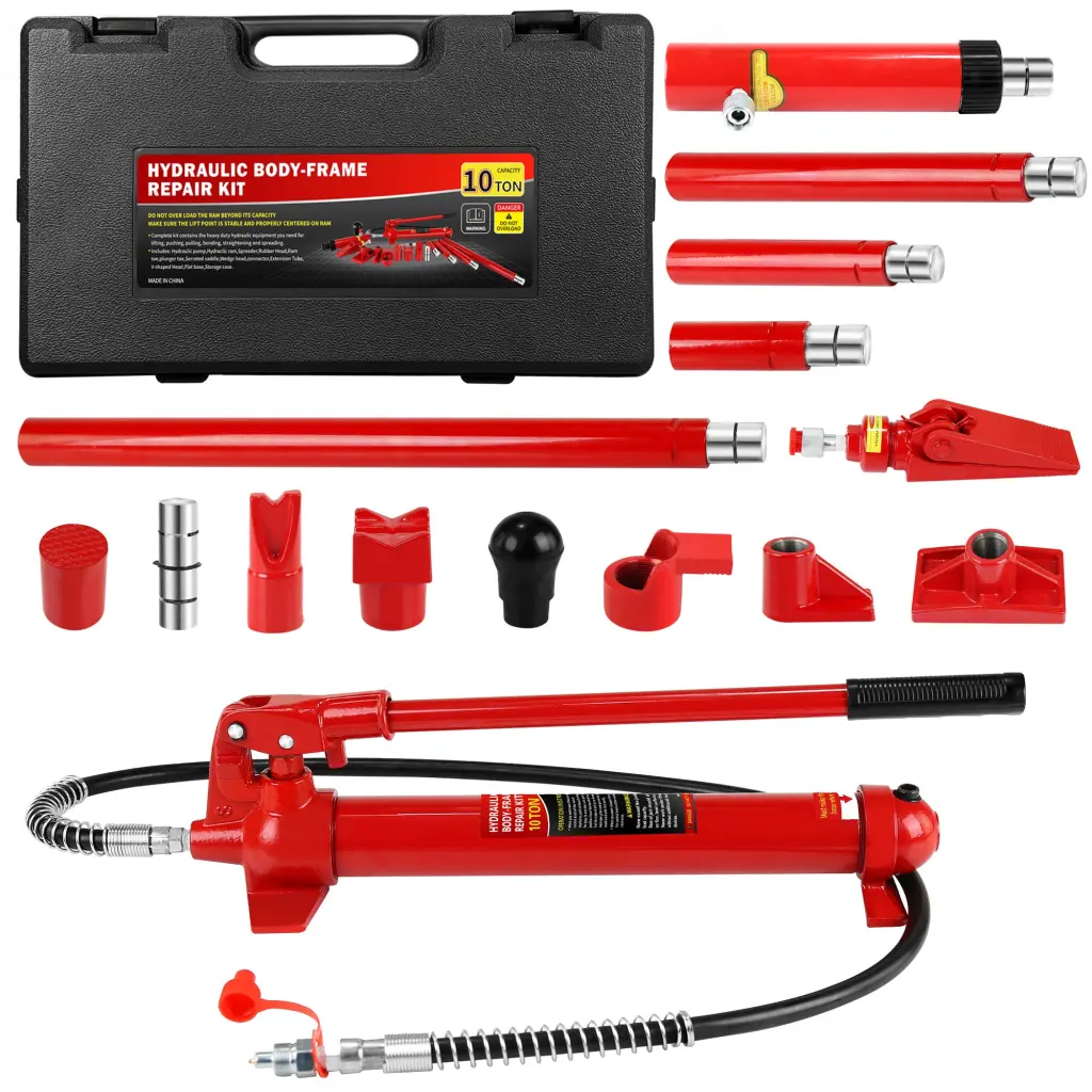 Power Hydraulic Ram Cylinder Jack Single Acting Mini Jack Porta Power ys