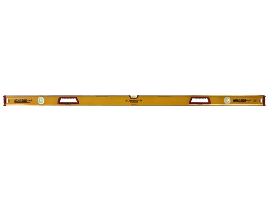 Johnson Level 1233-4800 Heavy Duty I-Beam Aluminum Level 48 Inch Professional Construction Tool