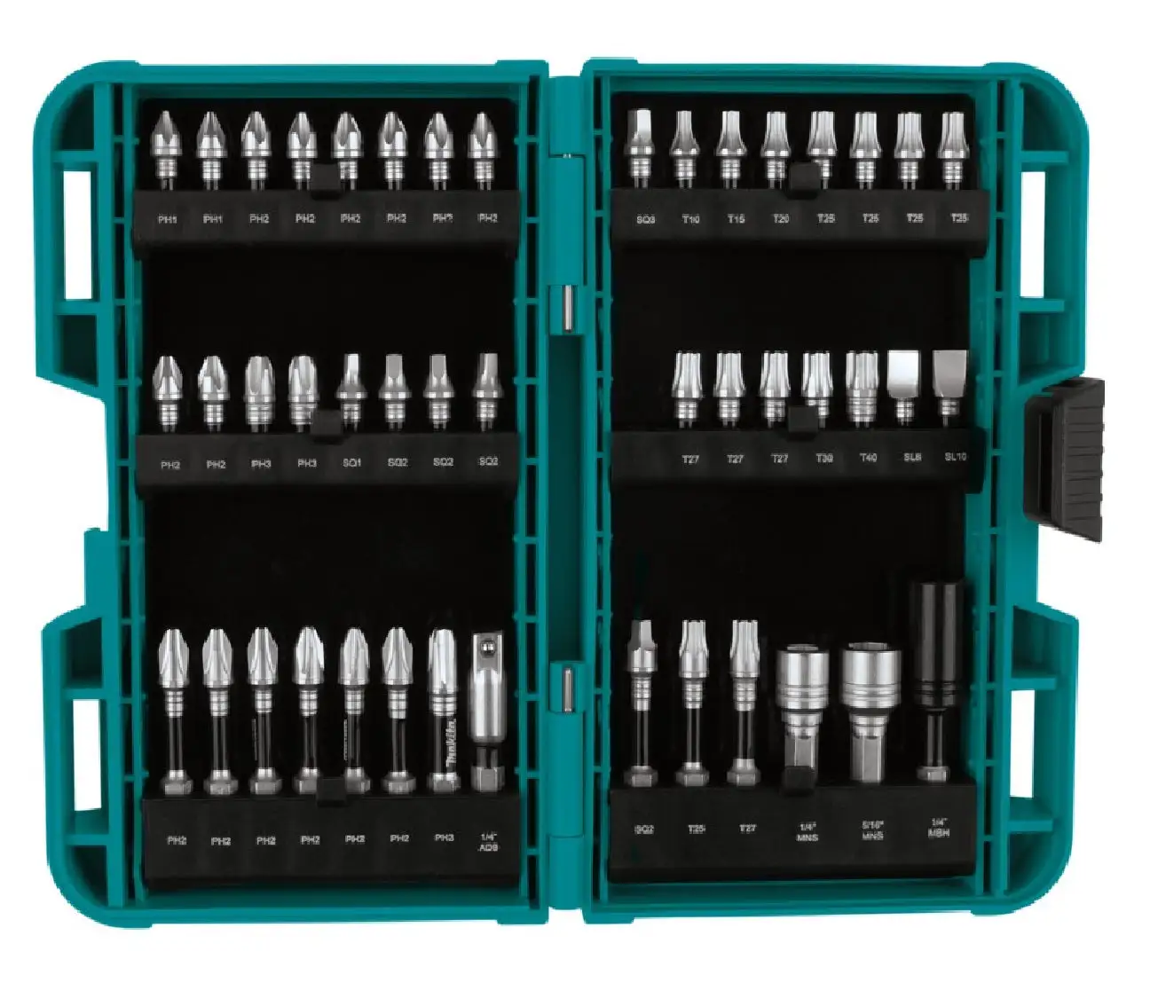 Makita E-01650 XPS Impact Bit Set 45 Piece - High Performance Impact Driver Bits