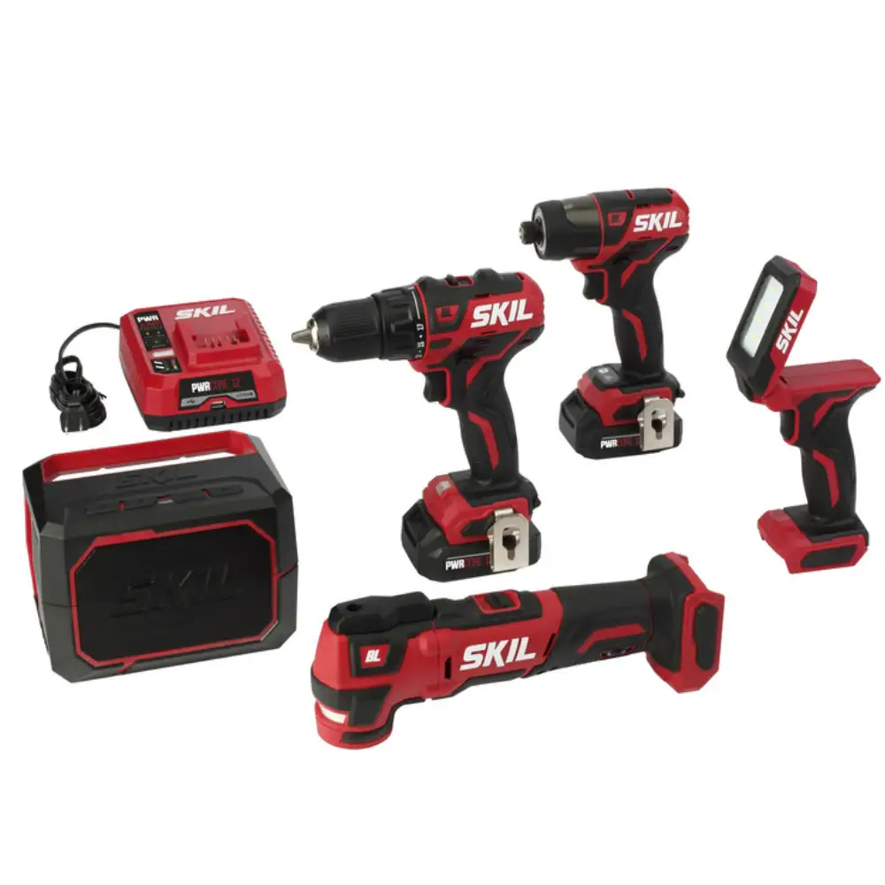 Skil ID574402 Cordless Brushless 2-Speed Impact Driver Kit 12V
