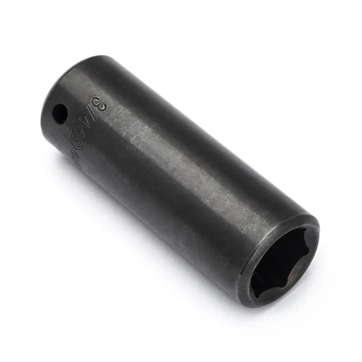 Apex Tool Group 1/2" Drive 6 Point Deep Impact SAE Socket 3/4" Heavy Duty Use