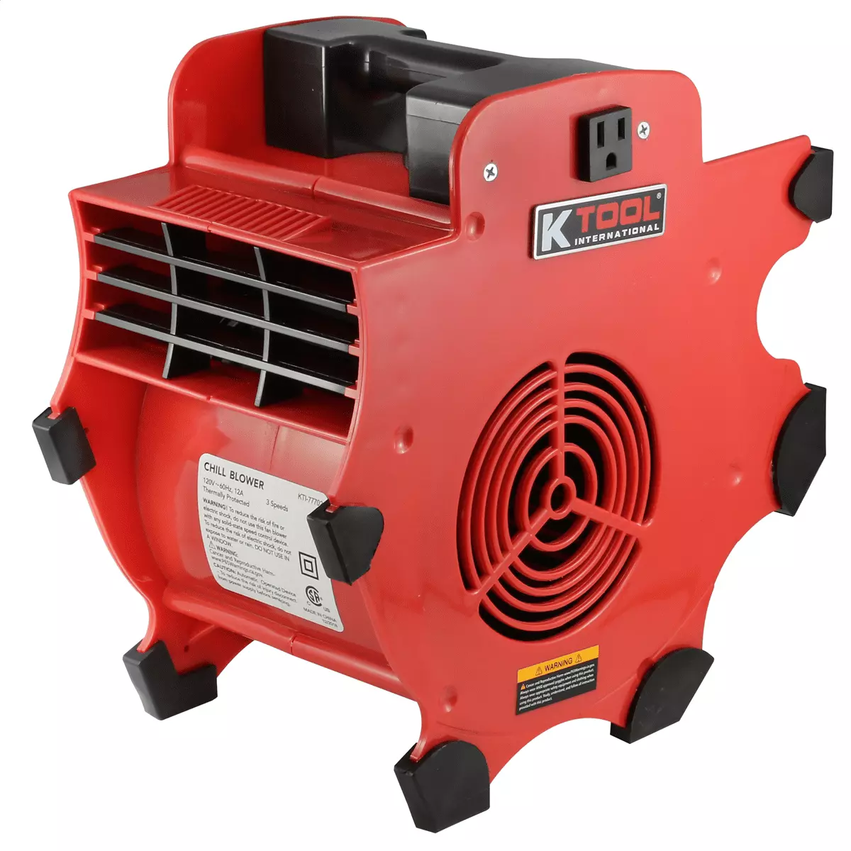 K Tool International 77702; Workforce Blower Garage. Shop or Workspace. 3 Speed Motor. 4-Position Adjustable Tilt Angles. ...