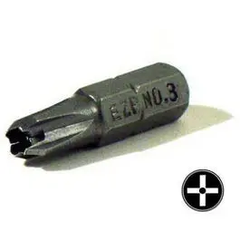 #3 Security Phillips 1-Inch Insert Bit Tamper-Resistant Screws Various