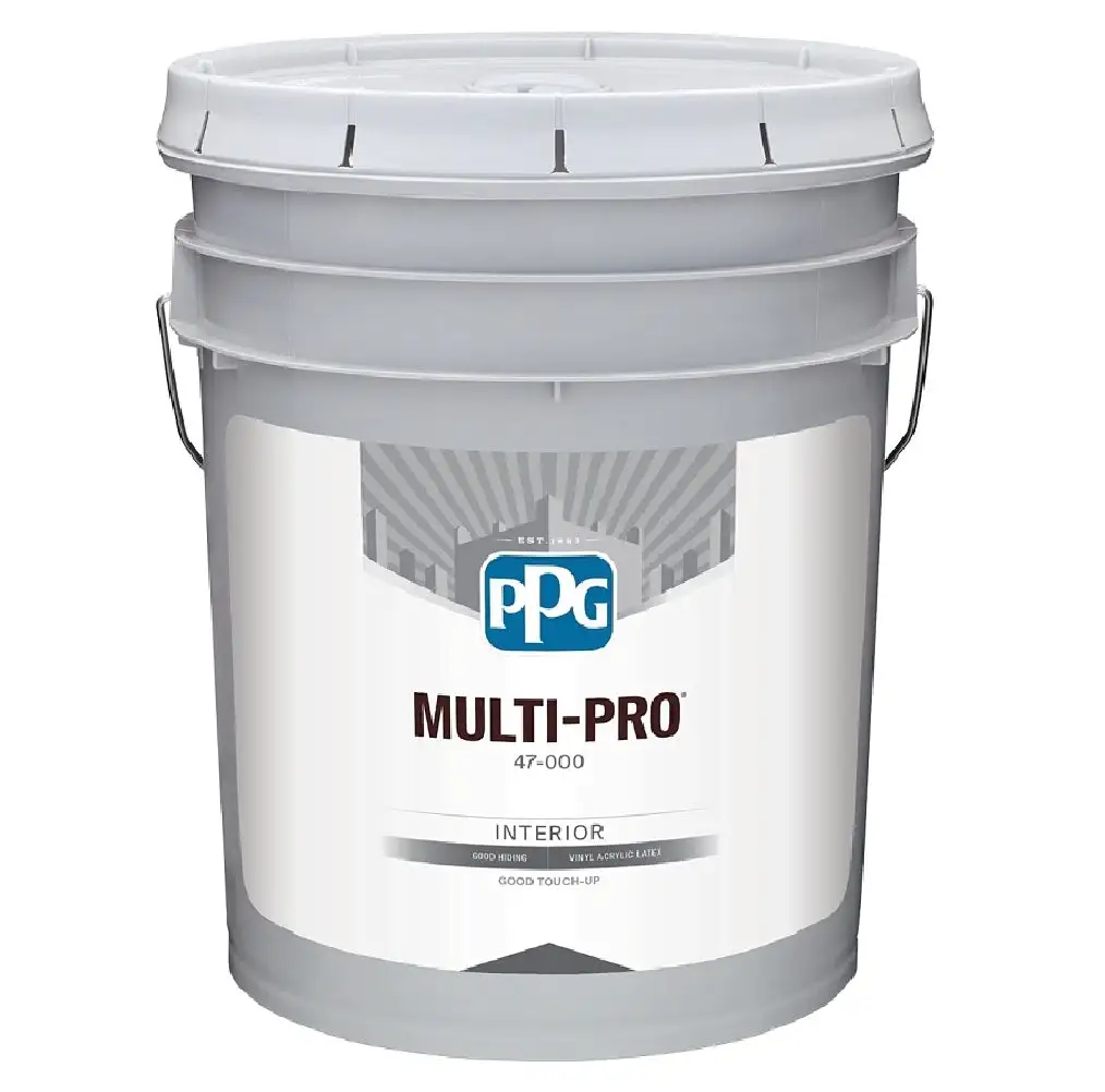 PPG 47-187/05 MULTI-PRO Flat 5 Gallon Wall and Ceiling Paint