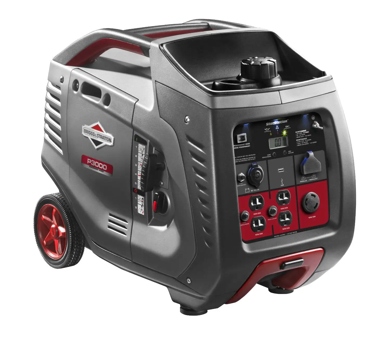 Briggs & Stratton 30545 P3000 PowerSmart Series Inverter Generator 3000 Watts