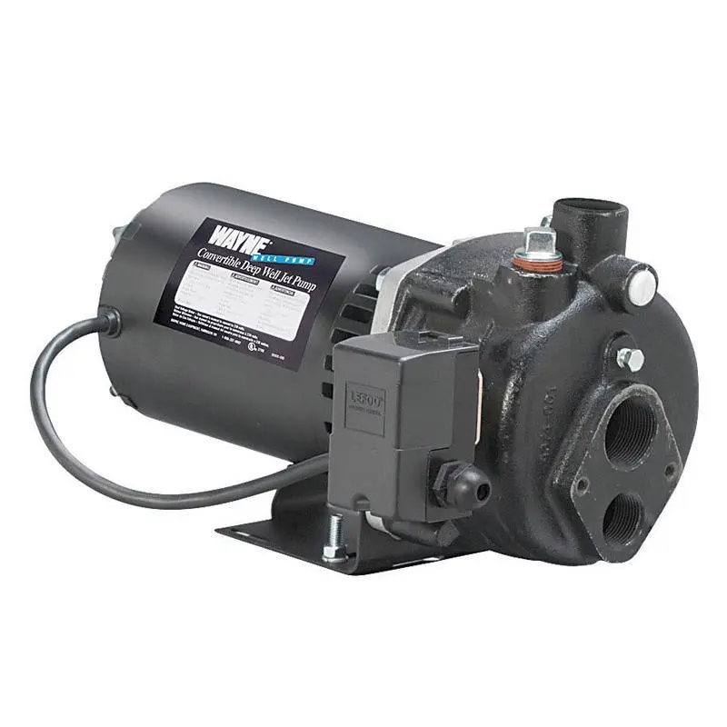 Wayne 1/2 HP 900 GPH Cast Iron Convertible Jet Well Pump