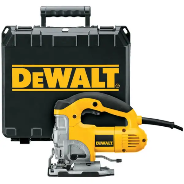 DeWalt DW331K Heavy Duty Top Handle Jig Saw Kit 500-3100 SPM 6A