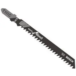 5-Pack 4-Inch 6-TPI Wood-Cutting Jigsaw Blades Aggressive Cuts Bosch